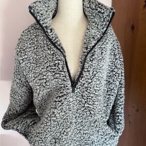 Express half zip Sherpa jacket